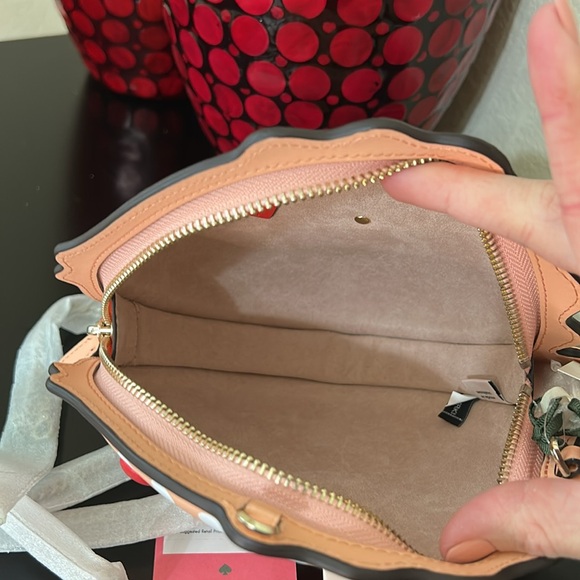 RESERVED Kate Spade NWT Puffy Puffer Fish Crossbody - Picture 6 of 11